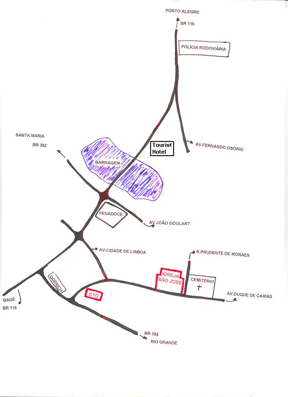 mapa Pelotas